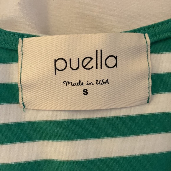 Anthropologie Puella Green Right Angle Swing Tank - Picture 4 of 6